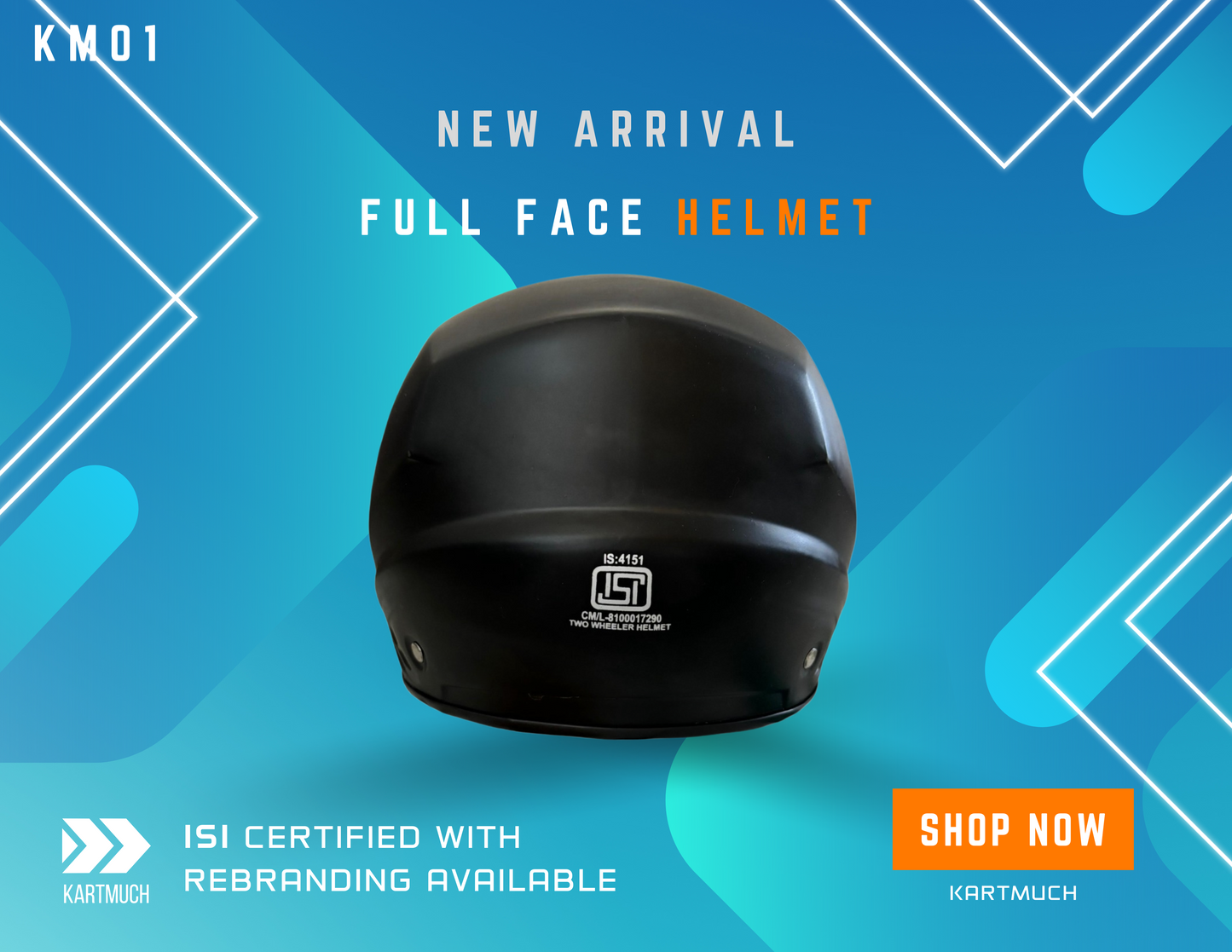Flip Up Motorbike Helmet | Size: 580 mm | New Year Sale