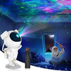 Image of Astronaut Galaxy Projector with Remote Control - 360° Adjustable Timer Kids Astronaut Nebula Night Light, for Gifts,Baby Adults Bedroom, Gaming Room, Home and Party (Corded Electric)