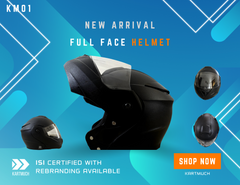 Flip Up Motorbike Helmet | Size: 580 mm