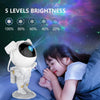 Image of Astronaut Galaxy Projector with Remote Control - 360° Adjustable Timer Kids Astronaut Nebula Night Light, for Gifts,Baby Adults Bedroom, Gaming Room, Home and Party (Corded Electric)