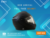 Image of Flip Up Motorbike Helmet | Size: 580 mm