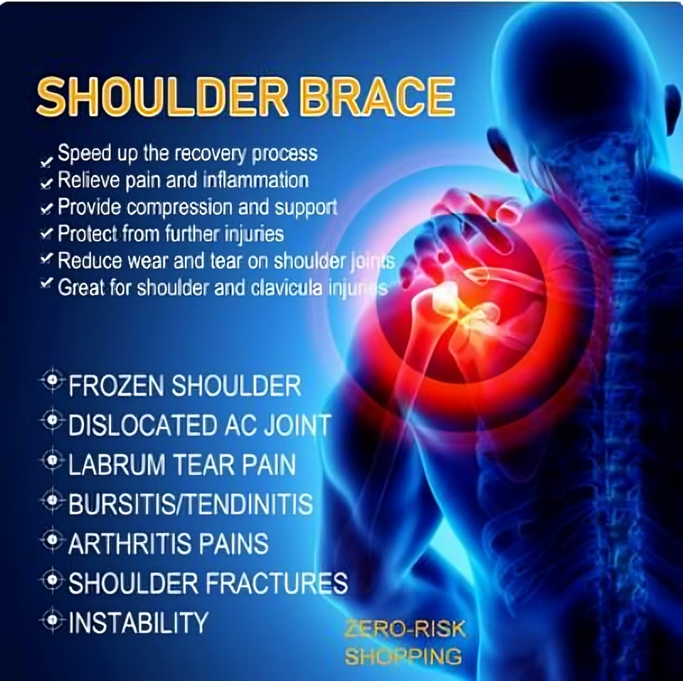 The Ultimate™ Orthopedic Shoulder Brace for Immediate Pain Relief