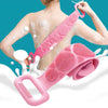 Image of Back Scrubber- Silicone Body Double Side Bathing Back Scrubber