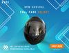 Image of Flip Up Motorbike Helmet | Size: 580 mm