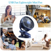 Image of USB Silent Fan 3 Speed Handheld Fan 1200mAh Table Fan