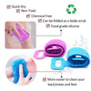 Image of Back Scrubber- Silicone Body Double Side Bathing Back Scrubber