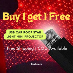 Buy 1 Get 1 Free - Kartmuch™ | USB Car Roof Star Light Mini Projector