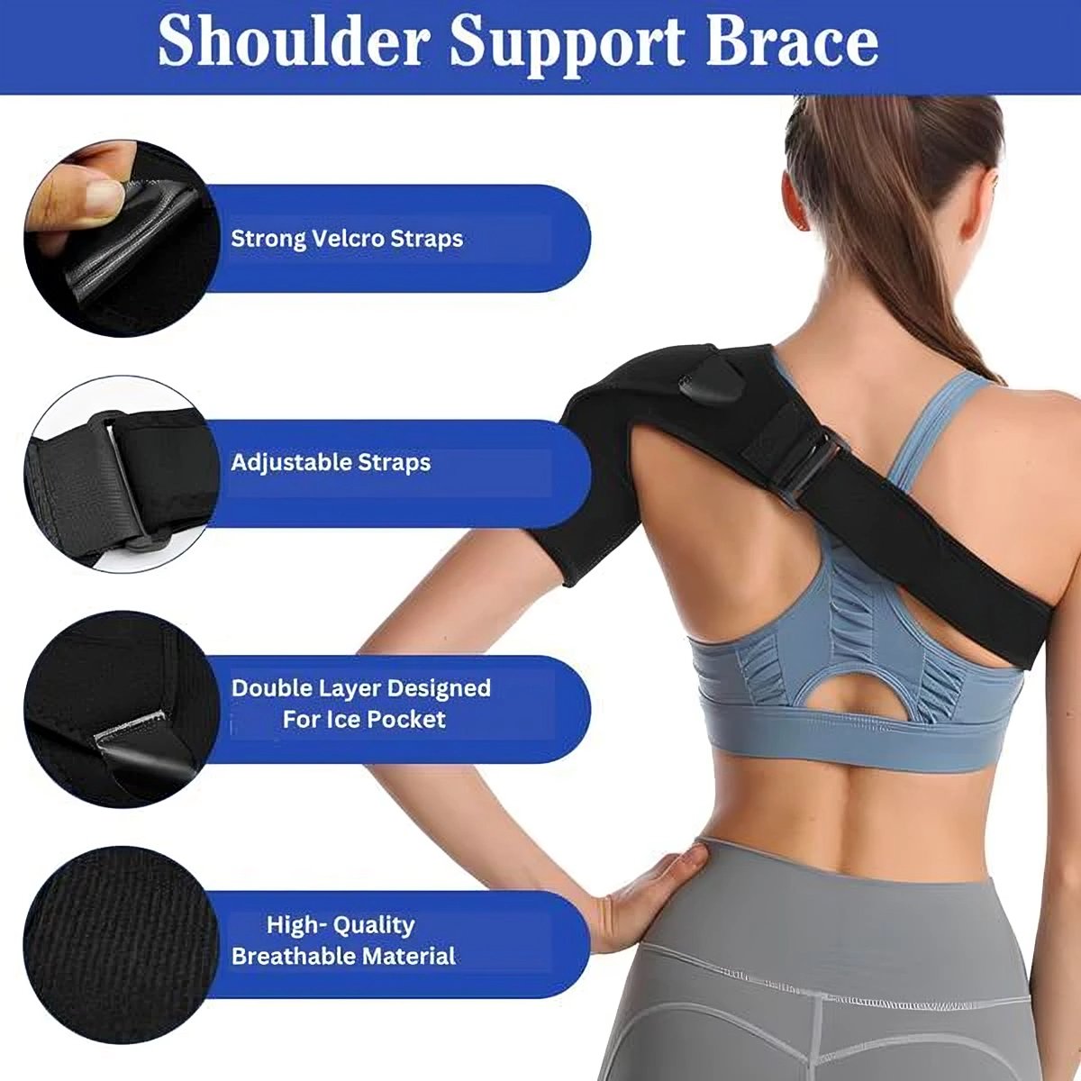 The Ultimate™ Orthopedic Shoulder Brace for Immediate Pain Relief